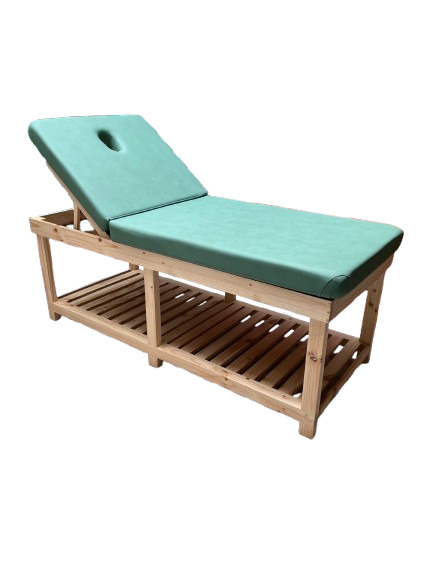 CAMILLA FIJA PREMIUM RECLINABLE DE MADERA. PERSONALIZADA - Image 2